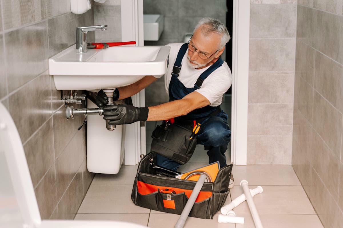 Lavabo ve banyo gider bağlantı kontrolü