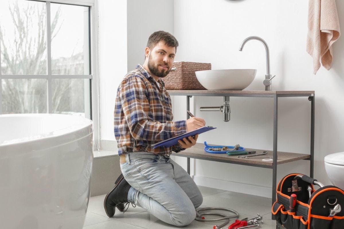 Lavabo tıkanıklığı robotla açma